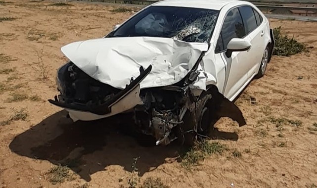 Otomobil ile motosiklet çarpıştı: Sürücü öldü