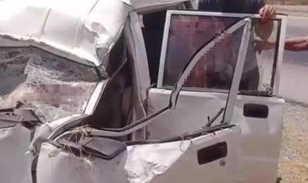 Otomobil karşı yola geçti, ağaca çarptı: 5 yaralı