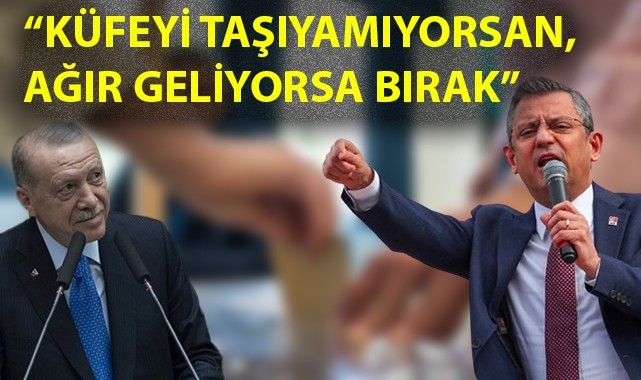 Özel'den Cumhurbaşkanı Erdoğan'a yanıt: "Düş yakamızdan"