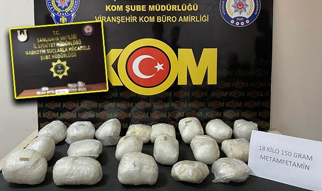 Şanlıurfa'da kilolarca uyuşturucu yakalandı! 2 gözaltı