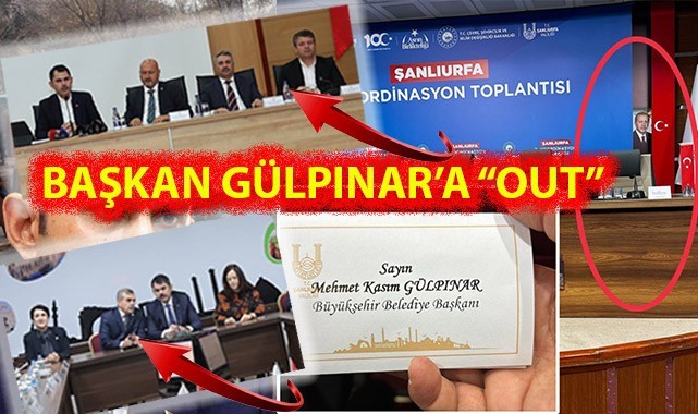 Şanlıurfa'da "koltuk krizi" Herkese var, Başkan Gülpınar'a yok