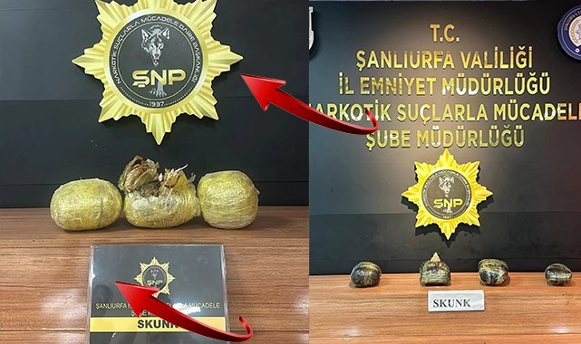 Şanlıurfa'da uyuşturucu operasyonu! 4 gözaltı