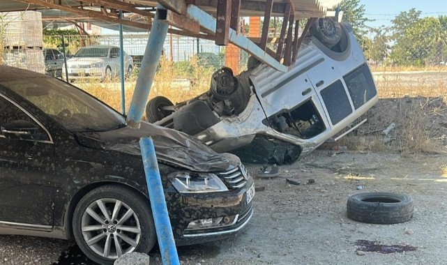 Şanlıurfa-Suruç Yolunda Araç Devrildi: Sürücü Yaralandı