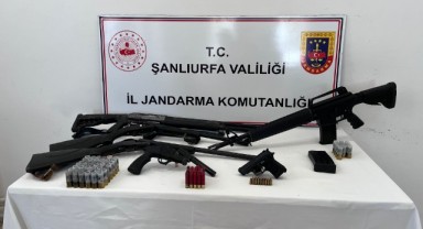 Siverek’te silah ve uyuşturucu ele geçirildi