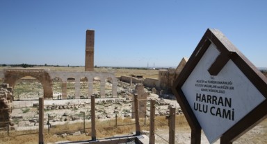 Tarihi Harran Ulu Cami ziyarete açıldı