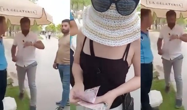 Turisti görünce zamlı fiyatı dayadı