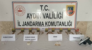 Uyuşturucu baskınında altın sikke bulundu