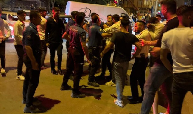 Adıyaman’da düğün konvoyunda kavga