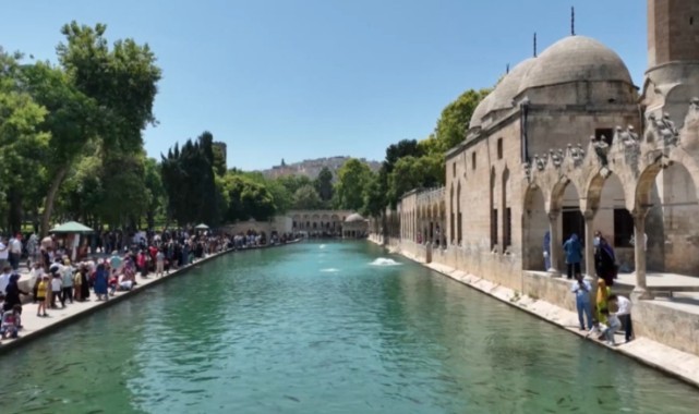 Balıklıgöl'e düşen çocuk boğulma tehlikesi yaşadı! İşte o anlar