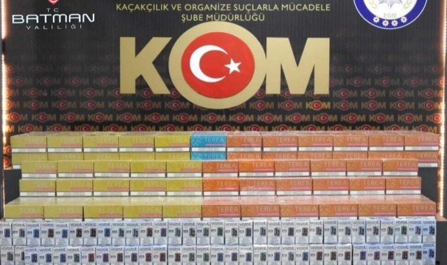 Batman’da kaçakçılara darbe: 6 gözaltı