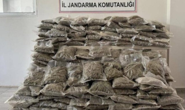 Bingöl’de 153 kilo uyuşturucu ele geçirildi