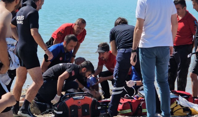 Dereye giren gençten acı haber geldi