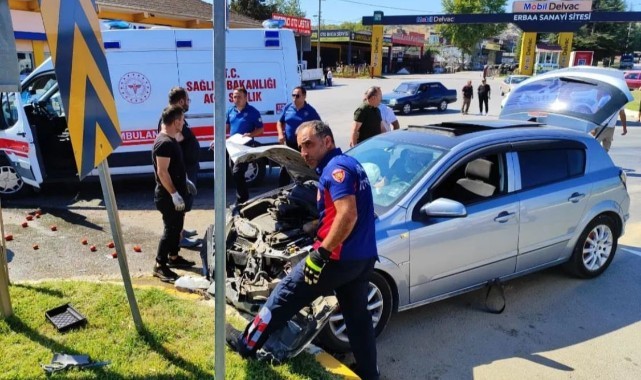 Dikkatsizlik kazayı beraberinde getirdi