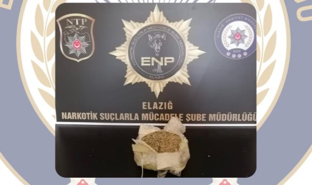 Elazığ’da uyuşturucu operasyonu: 6 yakalanma