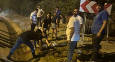 Freni boşalan su tankeri devrildi: 2 yaralı