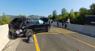 Freni boşalan tır, 6 araca çarptı: 1 ölü, 7 yaralı