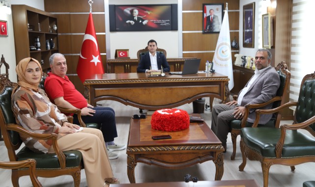 Gazetemizin yönetiminden Halfeti'ye ziyaret
