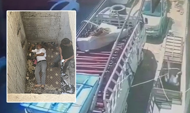 Gaziantep'te bir nakliyeci 5 metreden düşerek ağır yaralandı