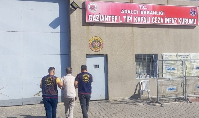Gaziantep'te hapis cezası bulunan şüpheli yakalandı