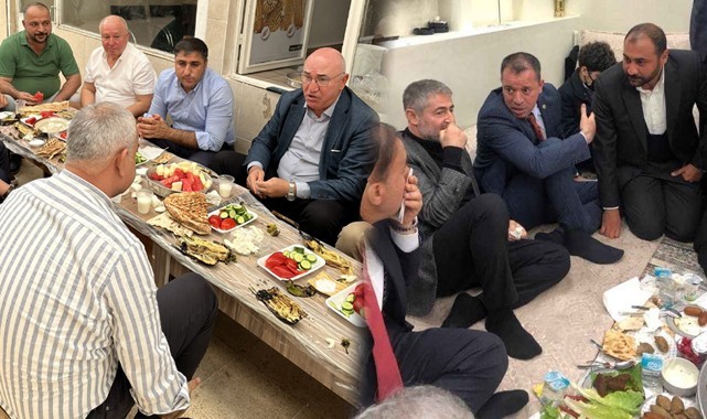 Halkın vekili kavurma sofrasında değil, halk sofrasında olur