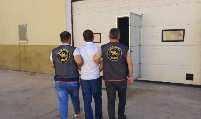 Hapis cezası ile aranan suç makinası yakalandı