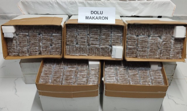 Jandarma'dan kaçak sigara operasyonu