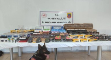 Jandarmadan 1 milyon TL’lik kaçak sigara operasyonu