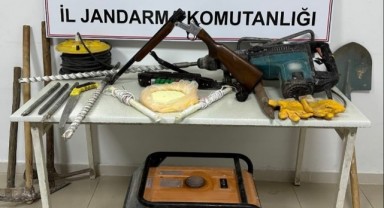 Kaçak kazı yapan 7 şahıs yakalandı