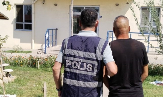 Kasten yaralama suçundan aranan şahsı polis yakaladı