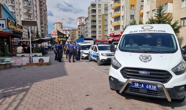 Kayseri'de silahlı kavga: 1 yaralı