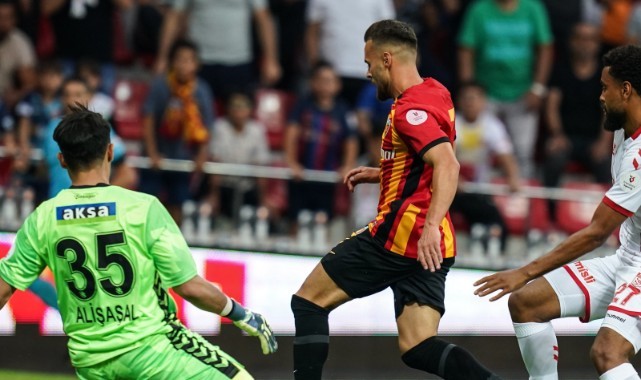 Kayserispor'un ilk golü Miguel Cardoso’dan