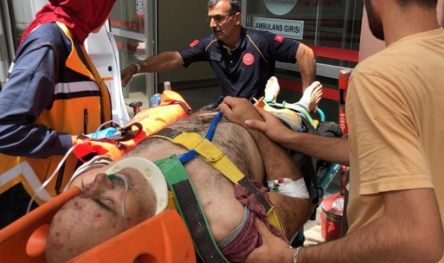 Komşu ilde inşaat iskelesi çöktü! Çok sayıda yaralı