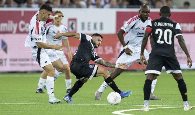 Lugano: 3 - Beşiktaş: 3