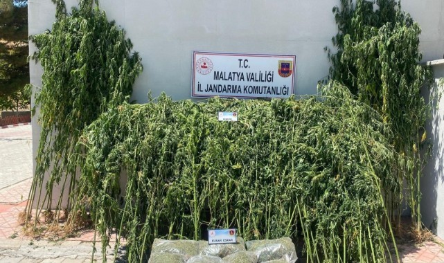 Malatya'da 36 kilo esrar ele geçirildi