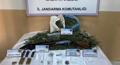 Malatya'da kilolarca kubar esrar ele geçirildi