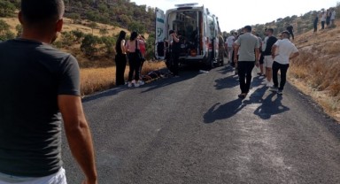 Mardin’de hafif ticari araç takla attı: 5 yaralı