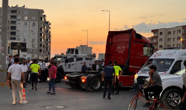 Mardin’de tırın çarptığı kadın hayatını kaybetti