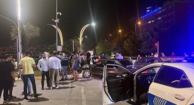 Otomobil ile motosiklet kavşakta çarpıştı: 1 yaralı