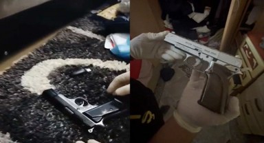 Polisten ruhsatsız silah operasyonu: 4 gözaltı