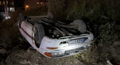 Samsun'da otomobil takla attı: 1 ölü