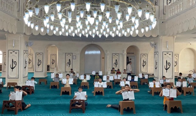 Şanlıurfa’da 2 bini aşkın camide on binlerce çocuk eğitim görüyor