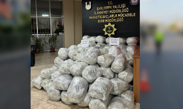 Şanlıurfa'da 461 kilo uyuşturucu ele geçirildi! Vali Şıldak vatandaşlara seslendi