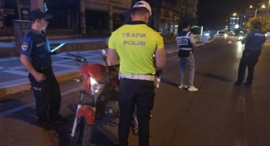 Şanlıurfa'da abartılı egzoz kullanan motosiklet sürücülerine ceza!