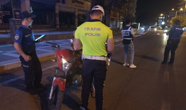 Şanlıurfa'da abartılı egzoz kullanan motosiklet sürücülerine ceza!