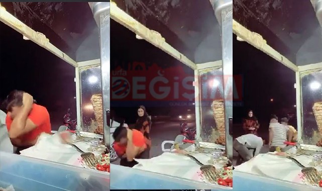 Şanlıurfa'da dönerci esnafına silahlı saldırı! O anlar kamerada