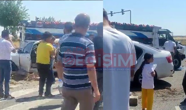 Şanlıurfa'da kaza! Yaralılar var