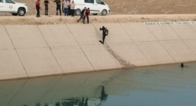 Şanlıurfa'da sulama kanalına giren çocuk kayboldu