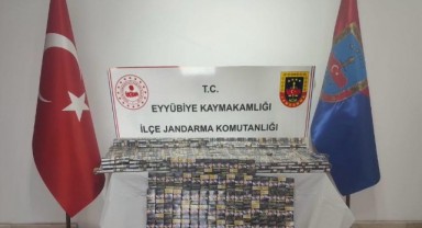 Şanlıurfa’da yüzlerce paket gümrük kaçağı ele geçirildi