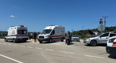Sinop'ta trafik kazası: 8 yaralı