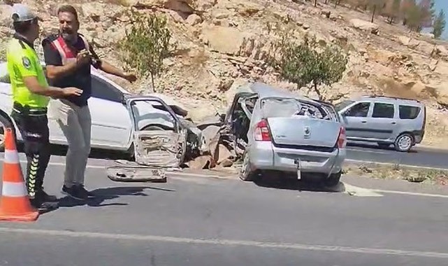 Suruç ölüm yolunda feci kaza! 1 ölü, 1 ağır yaralı